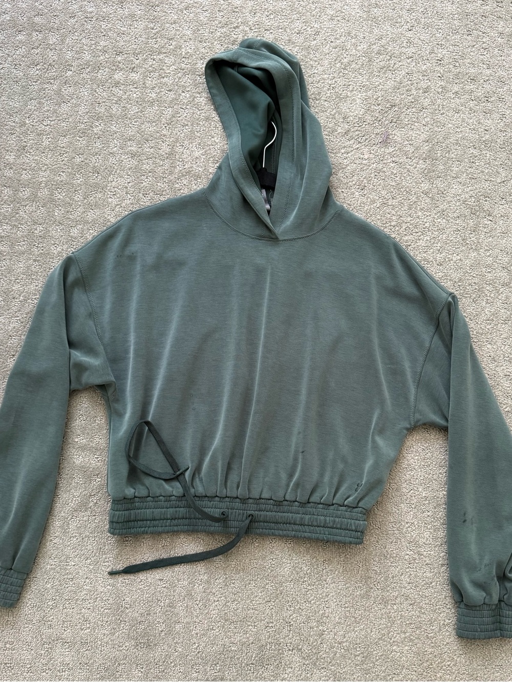 Sweaty Betty Women’s Cropped Hoodie - Green small